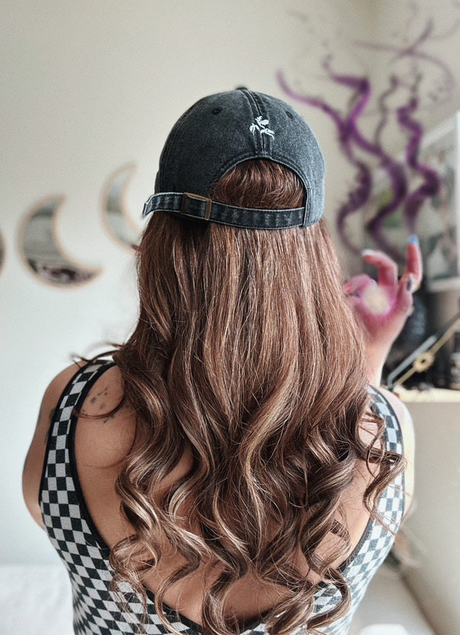 Witchling Vintage Embroidered Hat