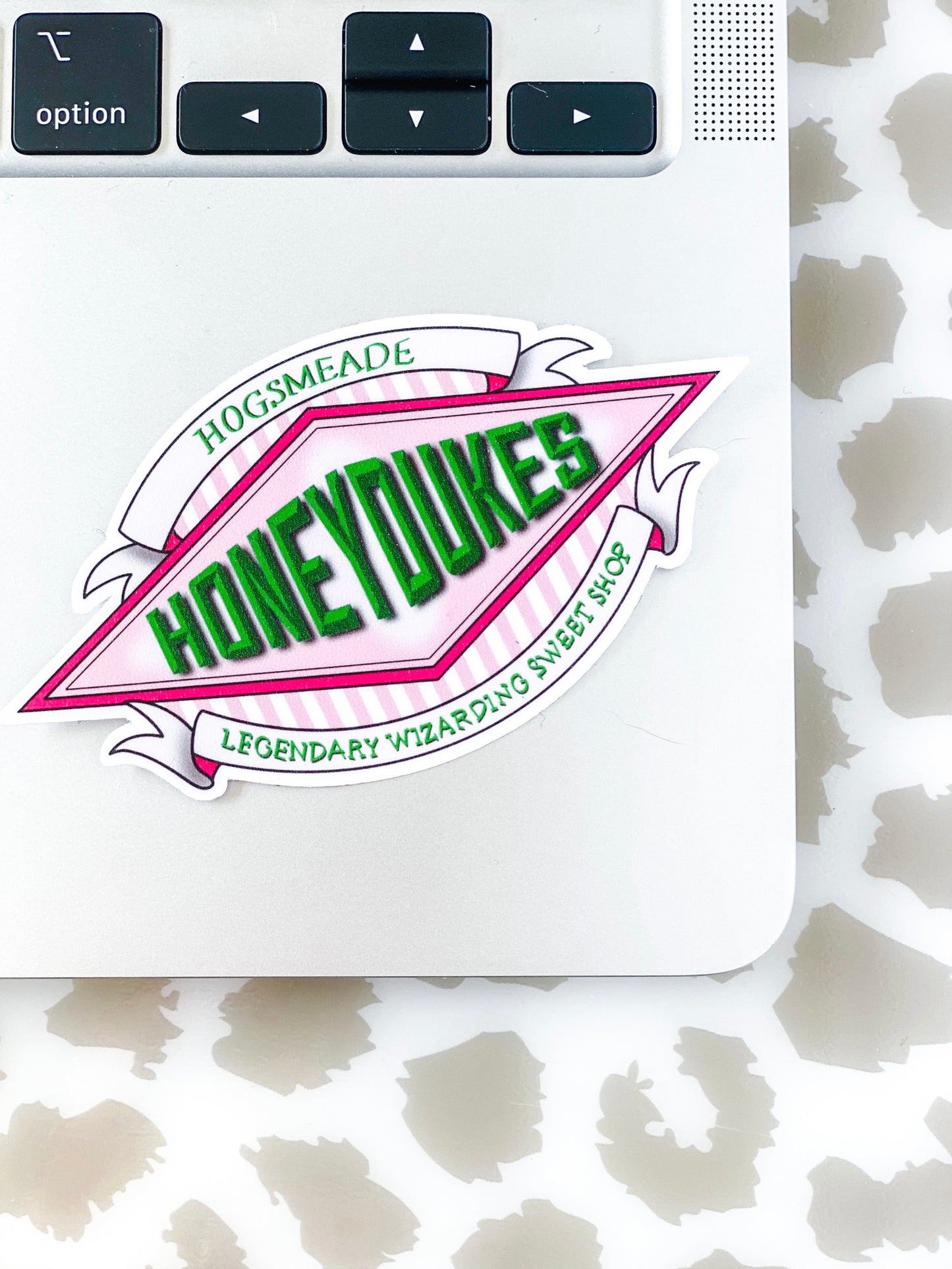 Wizardry Sweet Shop Sign Vinyl Sticker