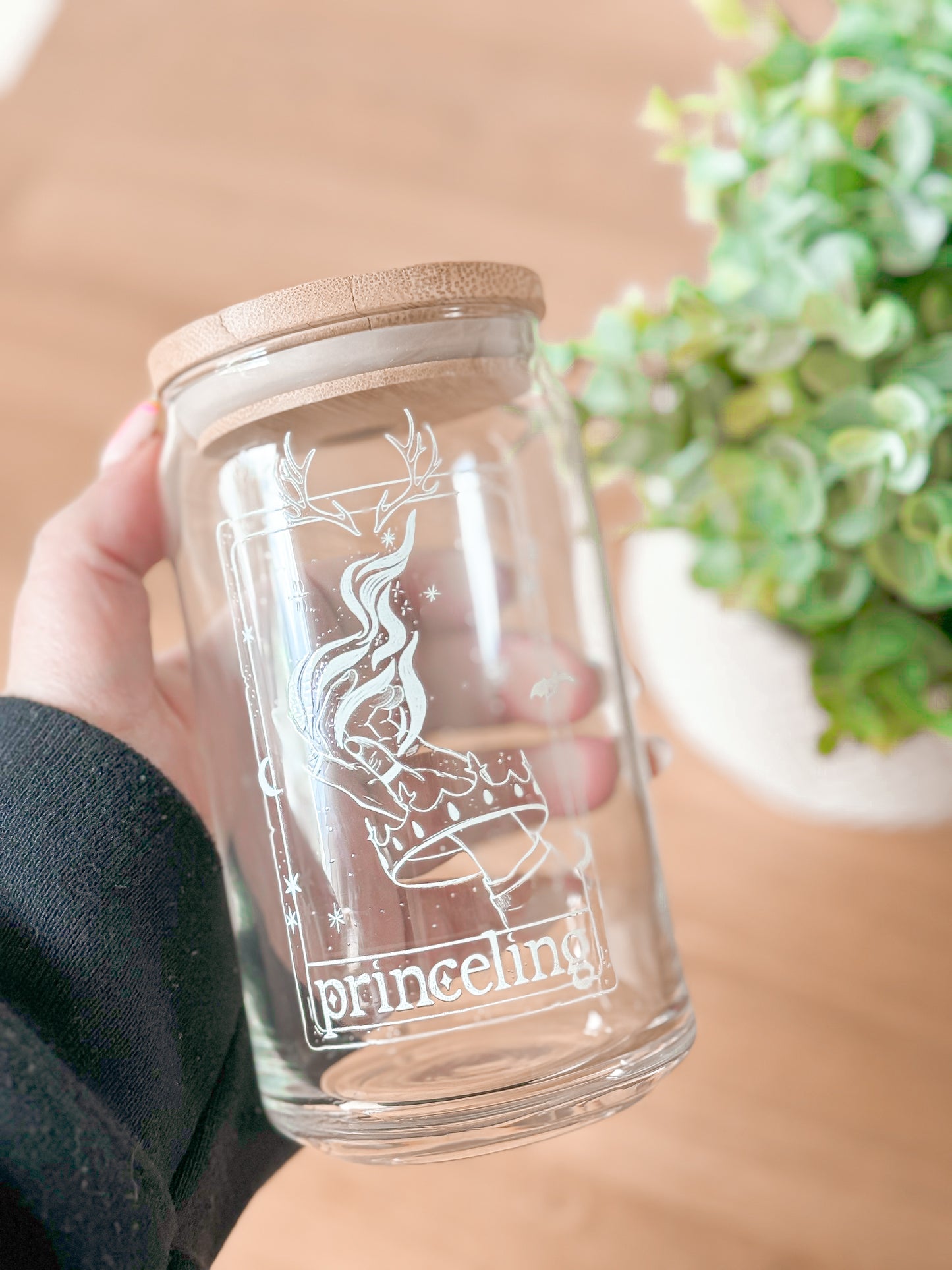 Princeling Beer Can Glass, 16oz