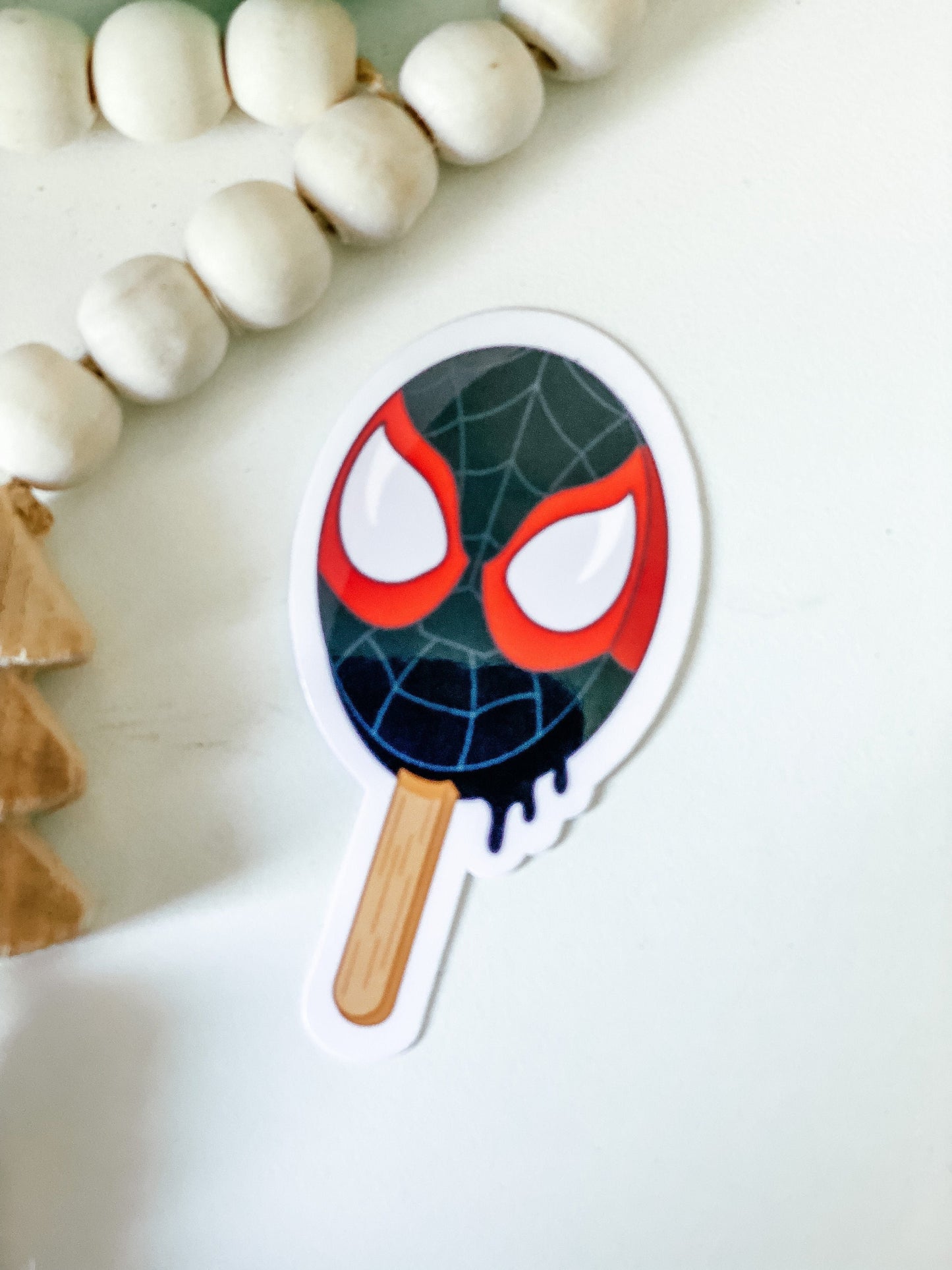 Miles Morales Popsicle Vinyl Sticker