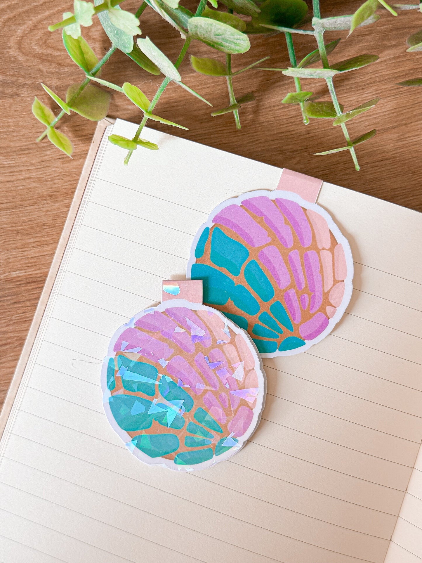 Pan Dulce Concha Magnetic Bookmark