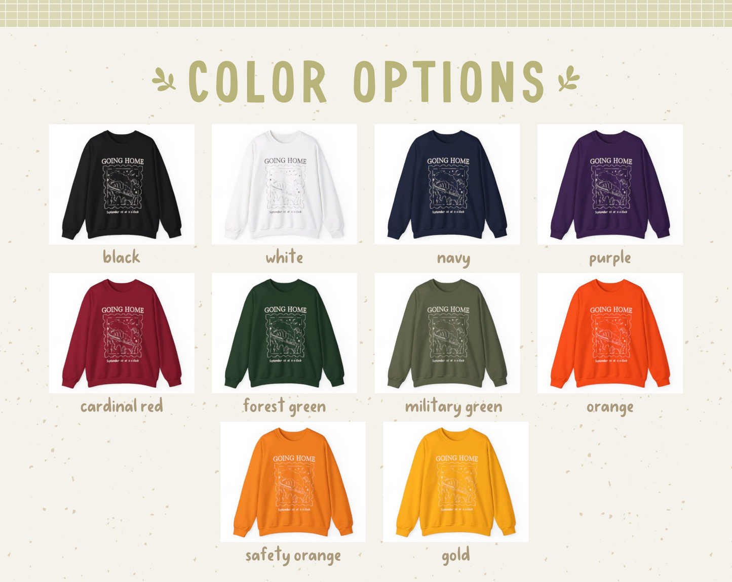 Going Home Crewneck