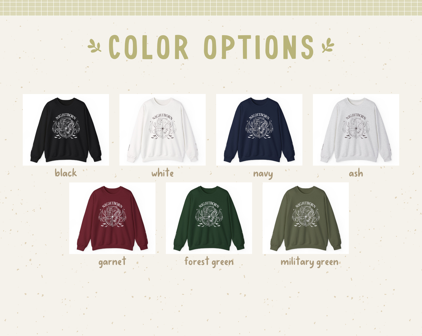 Nightborn Crewneck