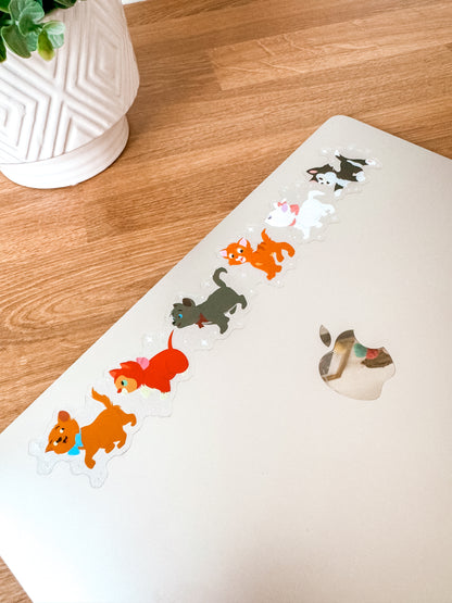Magical Kittens Vinyl Sticker