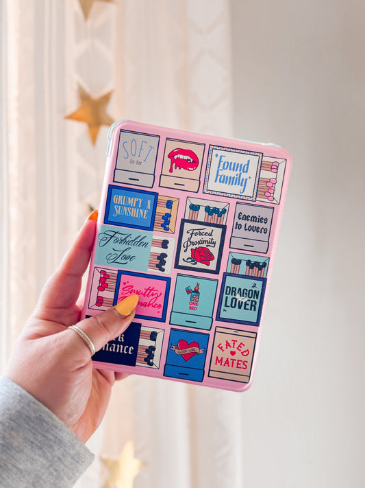GLM Matchbook Tropes Kindle Case
