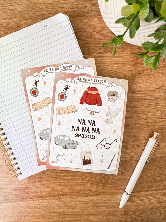 Na Na Na Season Sticker Sheet