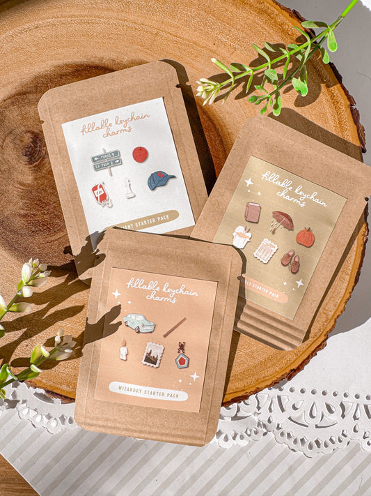 Favorite Things Fillable Shaker Keychain Starter Packs