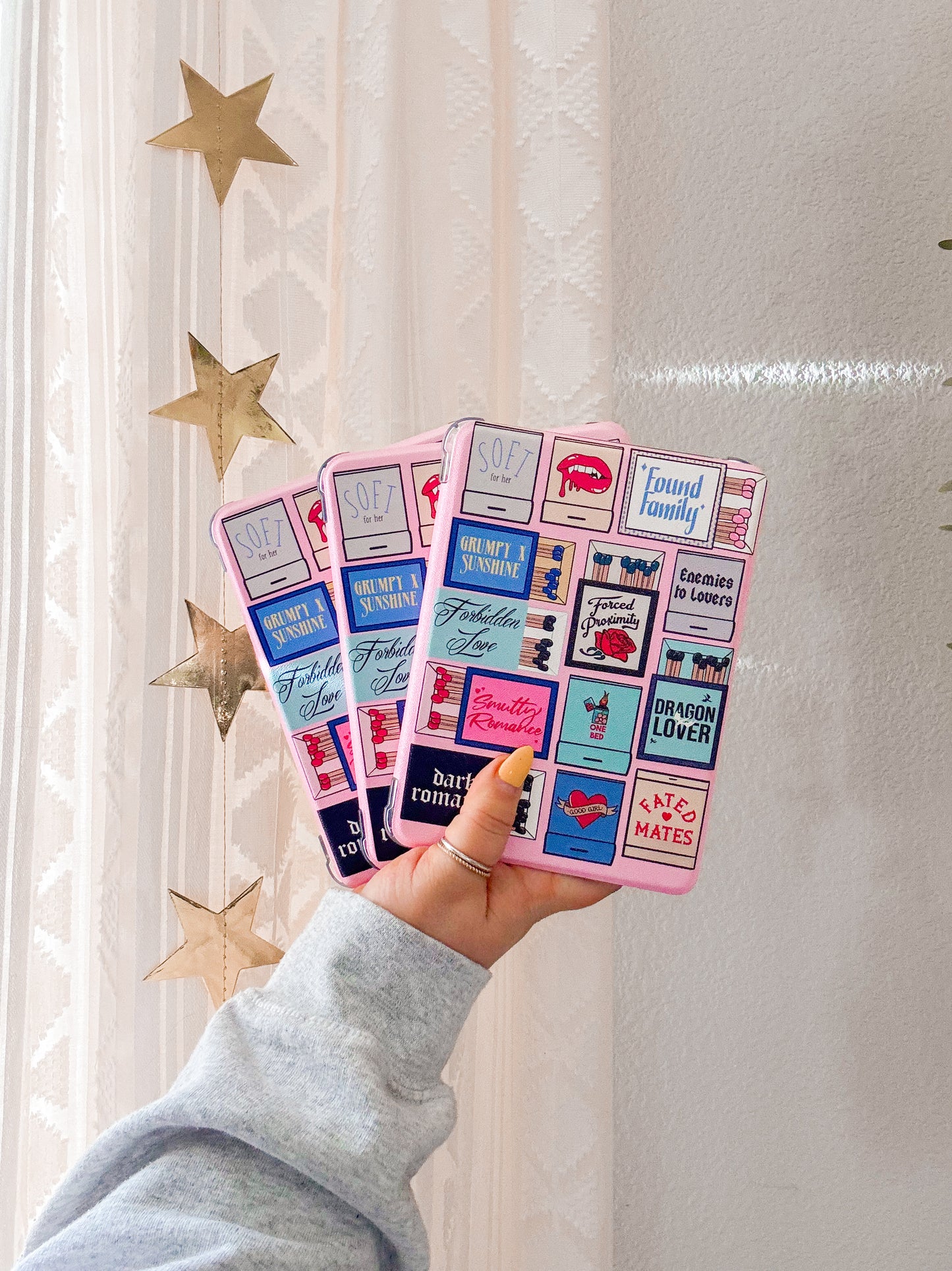 GLM Matchbook Tropes Kindle Case