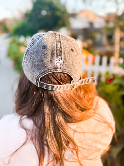 Fire Breathing Bitch Queen Vintage Embroidered Hat