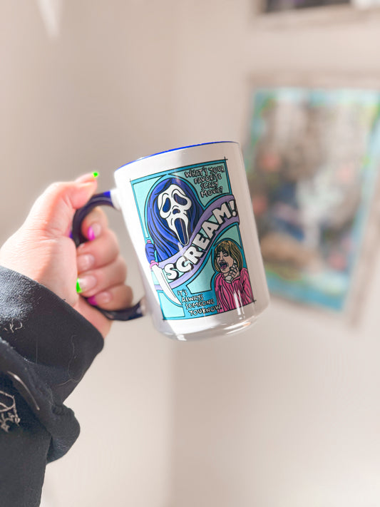Scream Ceramic Mug