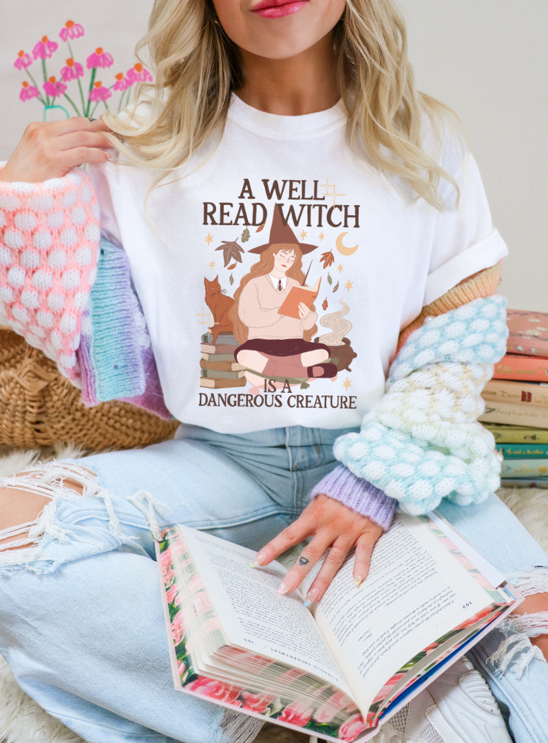 A Well Read Witch Shirt