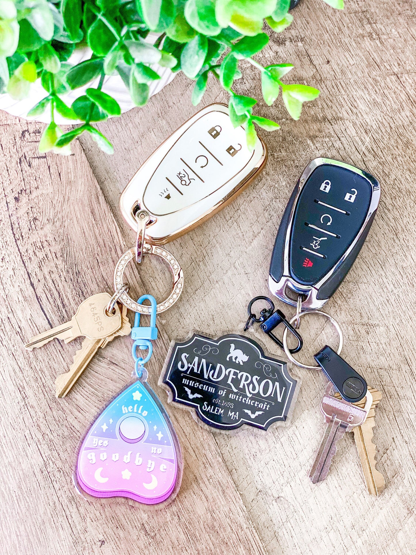 Planchette Keychain