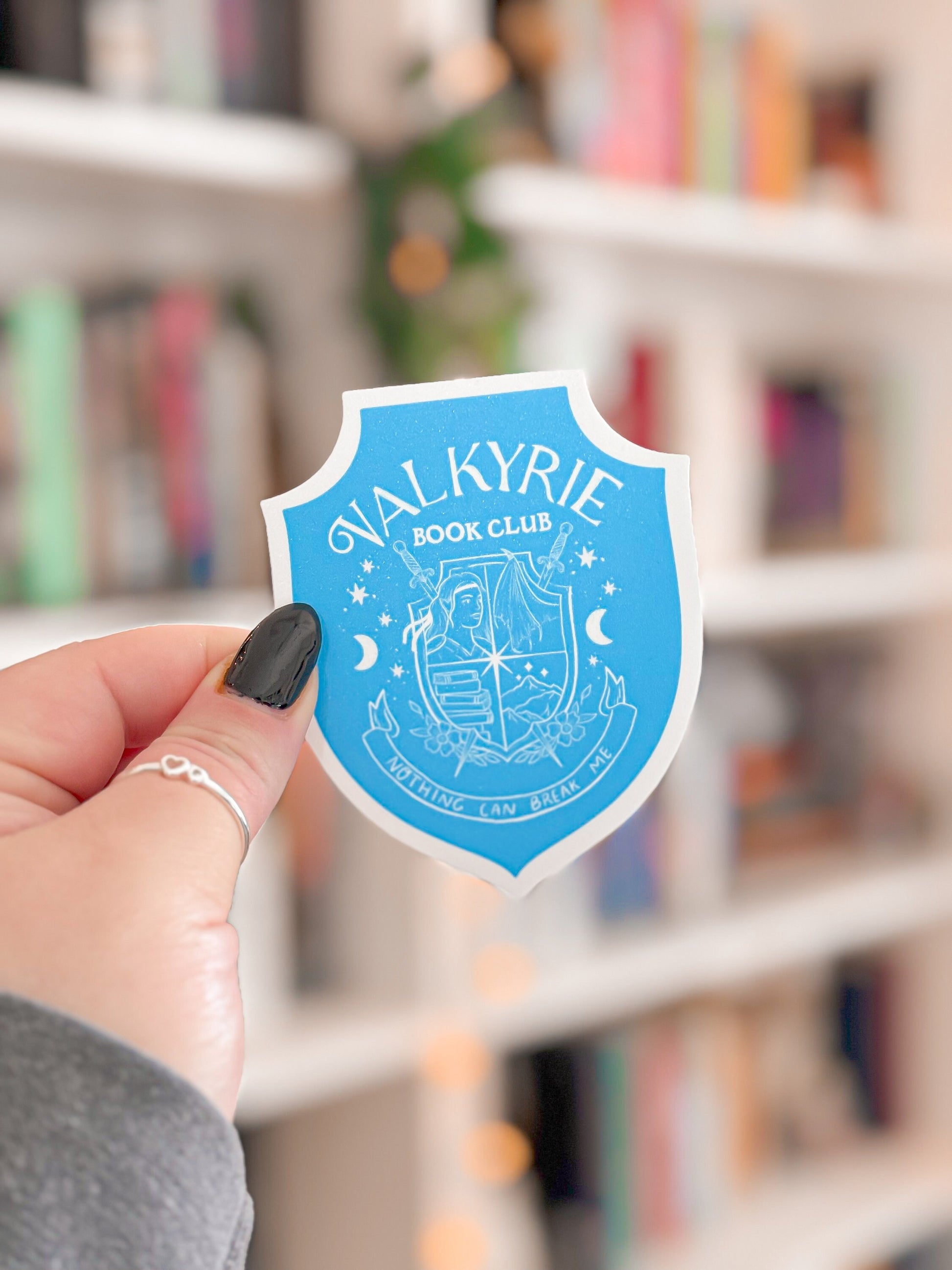 Valkyrie Book Club Vinyl Sticker