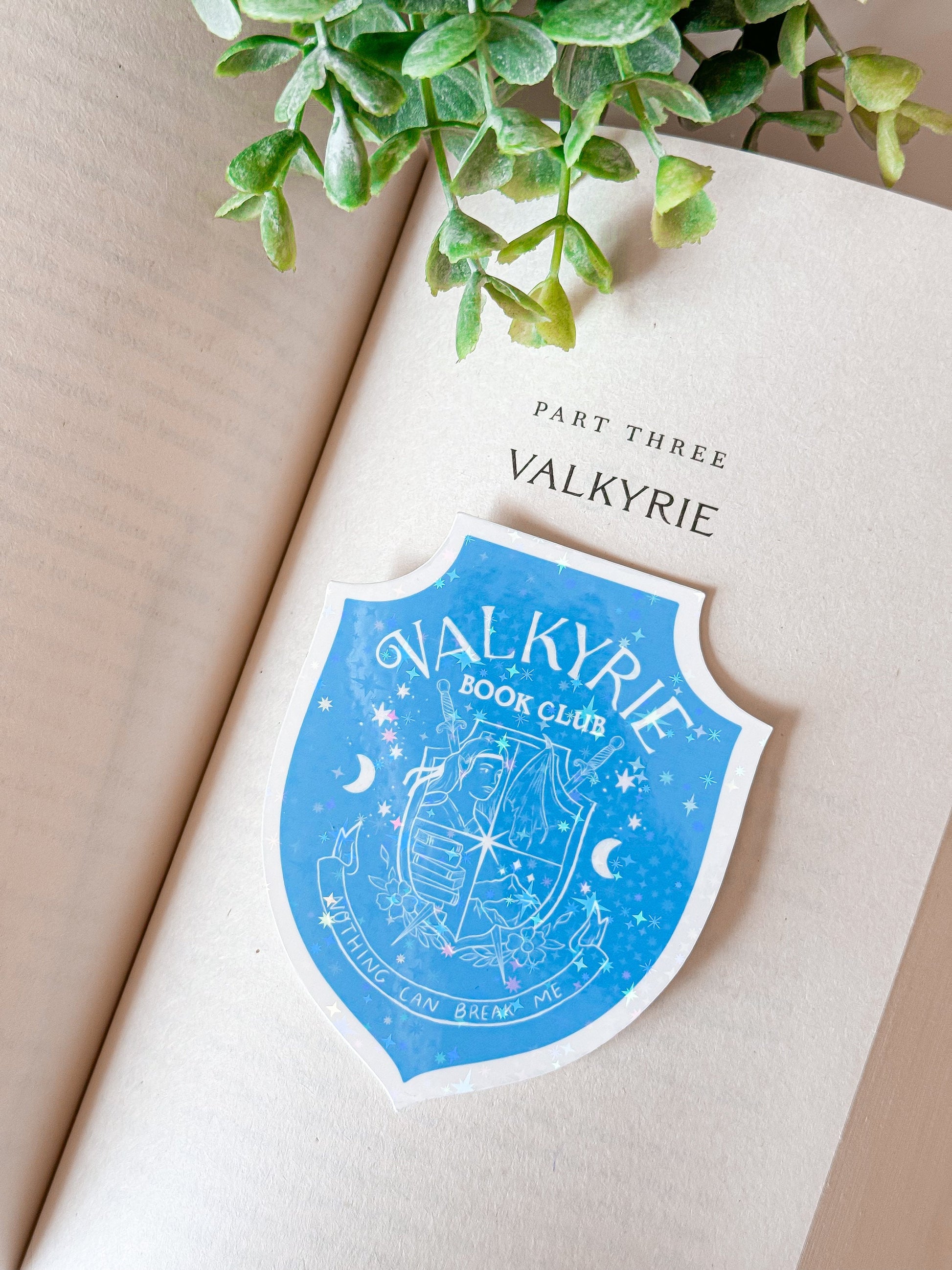 Valkyrie Book Club Vinyl Sticker