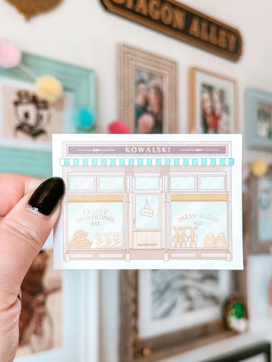 Kowalski Bakery Vinyl Sticker