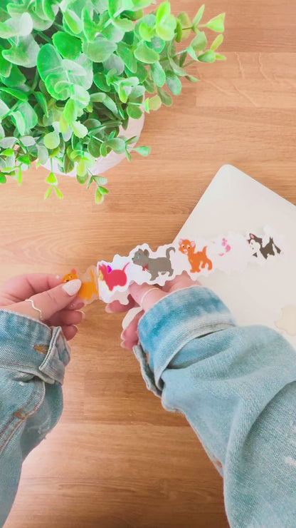 Magical Kittens Vinyl Sticker